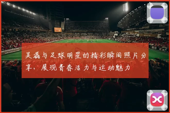 吴磊与足球明星的精彩瞬间照片分享，展现青春活力与运动魅力