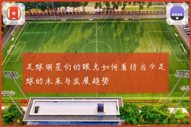 足球明星们的眼光如何看待当今足球的未来与发展趋势