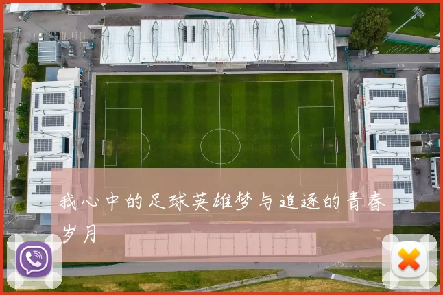 我心中的足球英雄梦与追逐的青春岁月