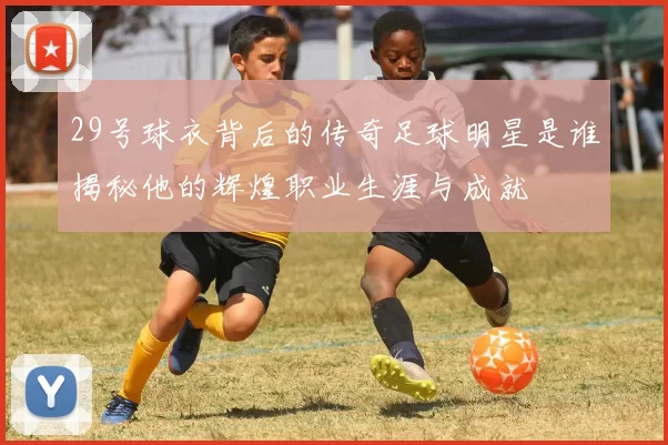29号球衣背后的传奇足球明星是谁揭秘他的辉煌职业生涯与成就