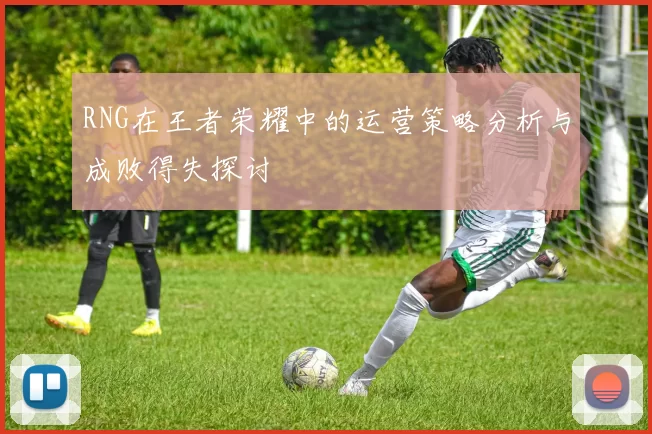 RNG在王者荣耀中的运营策略分析与成败得失探讨
